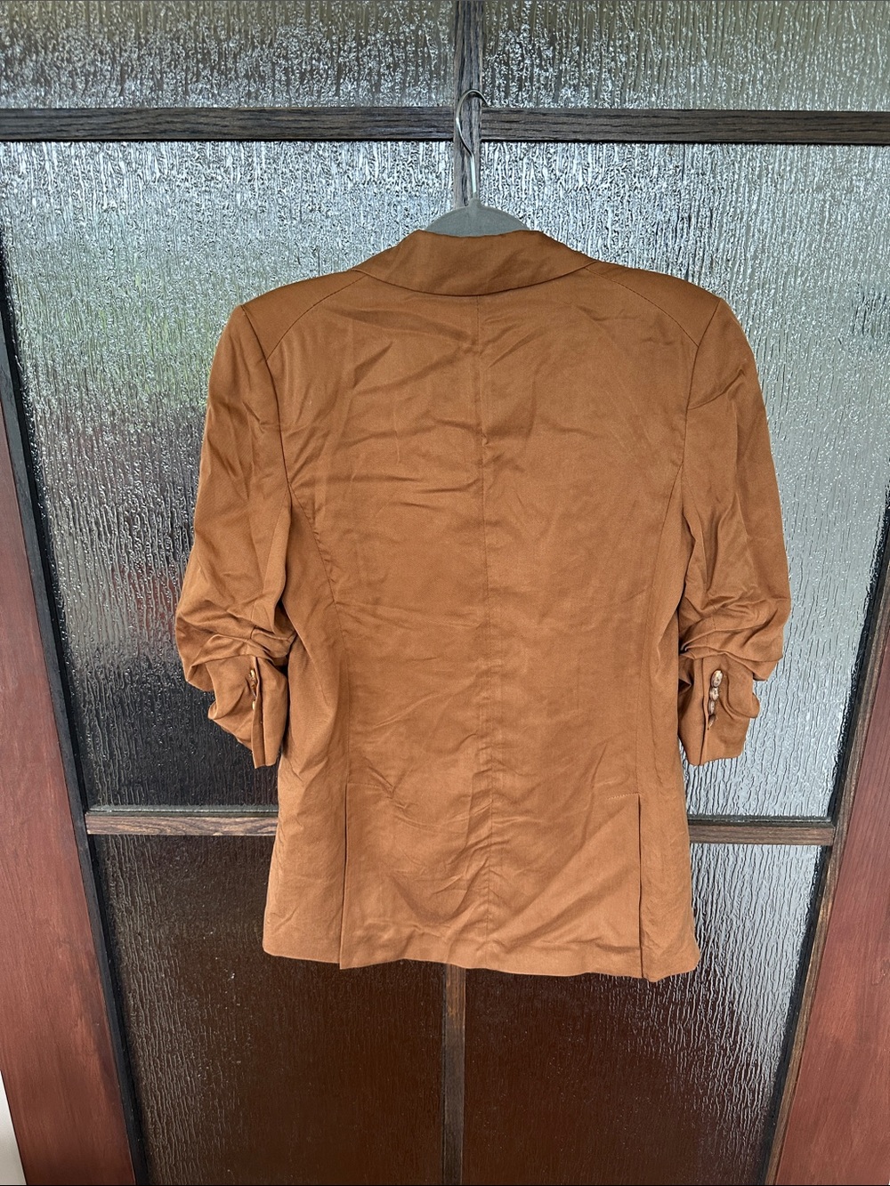 Veronica Beard Rupert Blazer
Women's Tan Double-Breasted Blazer Sz 2 - Picture 9 of 11